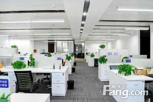 楚峰国际中心写字楼出租,孵化园口 精装现房 4隔间28卡位 东南朝向 成都写字楼 房天下