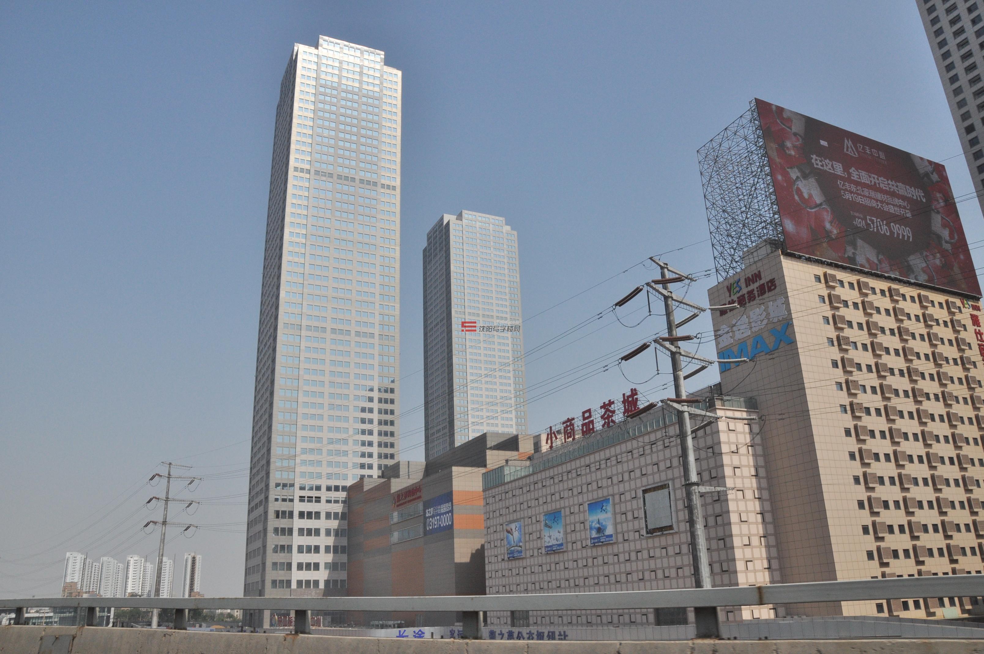 沈阳龙之梦大厦1020平米写字间出租，黄金地段优质办公空间